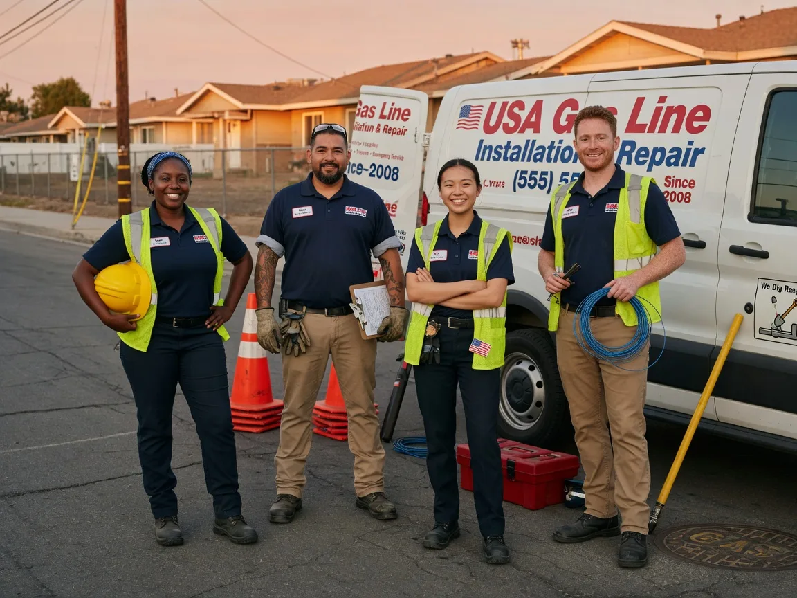 Gas Line Installation company in Bigfoot, TX